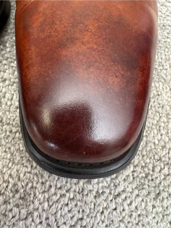 Magnanni Brown Leather Single Monk Strap Oxfords main image 9